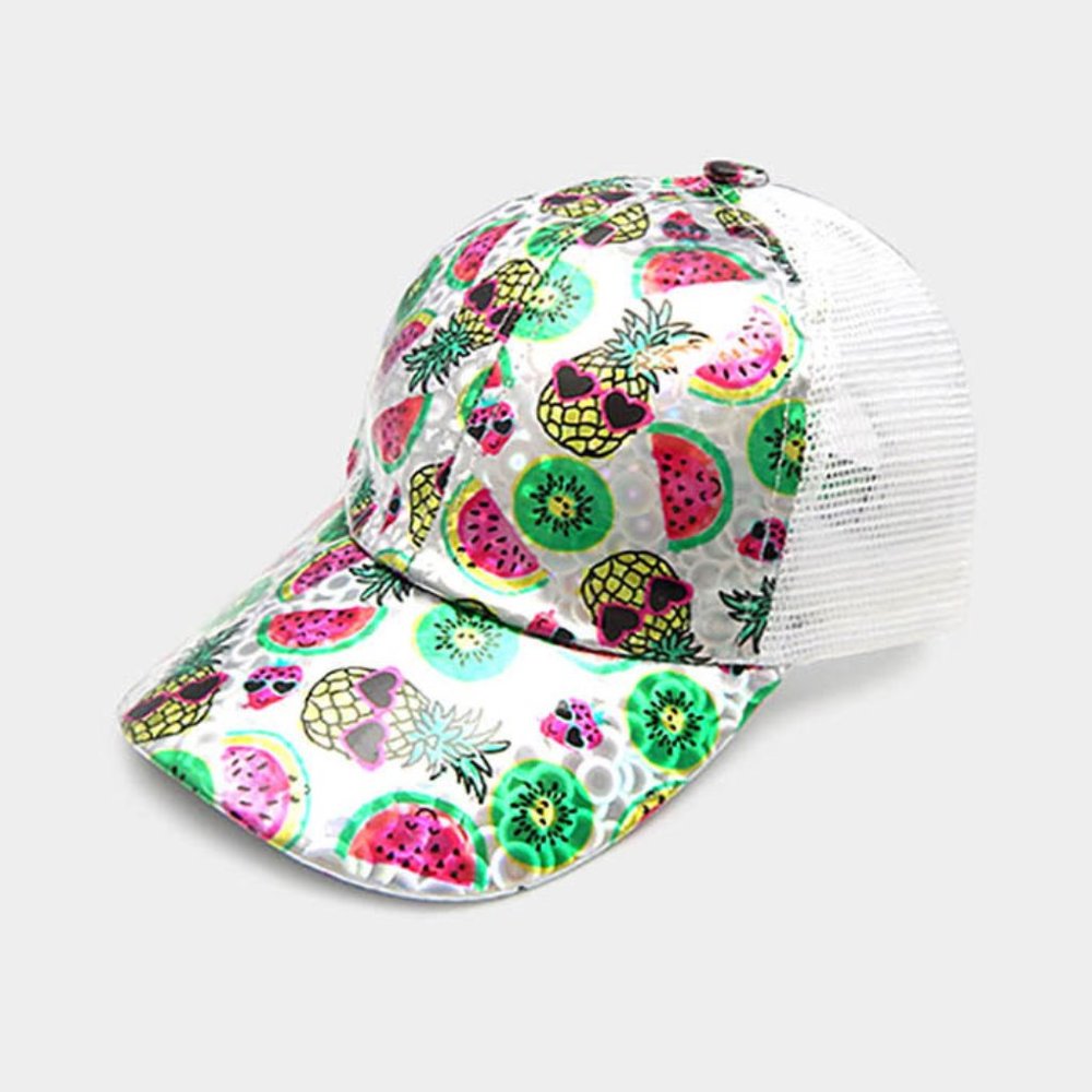 Mesh Pattern Baseball Cap